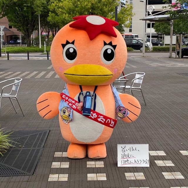 多治見市の公式マスコットキャラクター うながっぱ